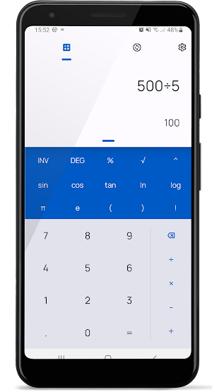 Calculator and Unit Converter Screenshot 2