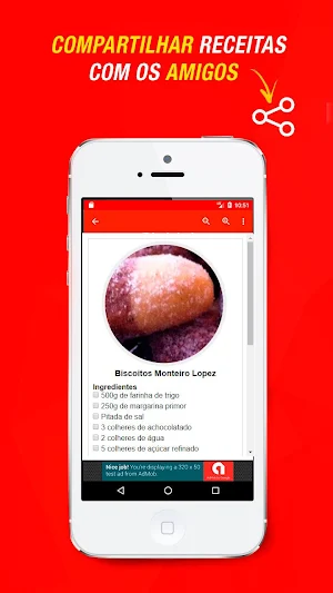 Receitas de Biscoitos Screenshot 0