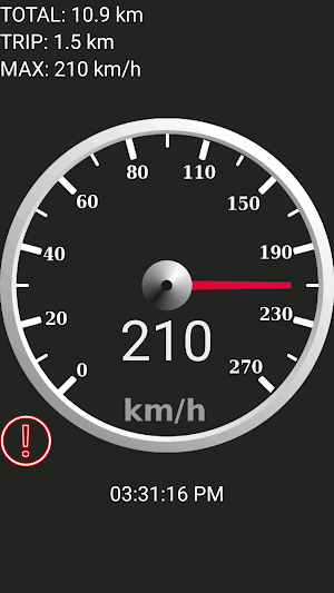 GPS Speedometer Screenshot 0