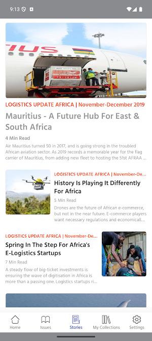 Logistics Update Africa Screenshot 2