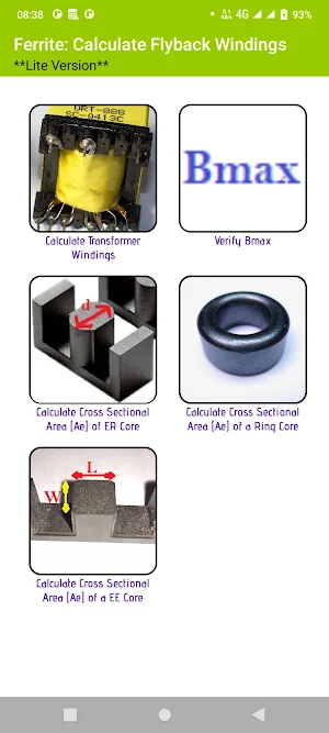 Ferrite Flyback Windings Screenshot 0