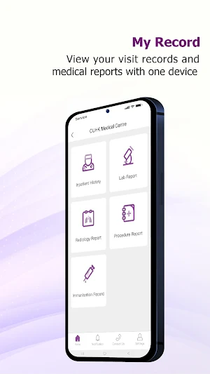 CUHKMC Patient App Screenshot 2
