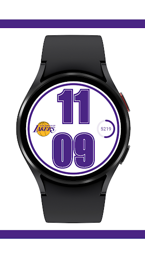 Los Angeles Lakers Watch Face Screenshot 3
