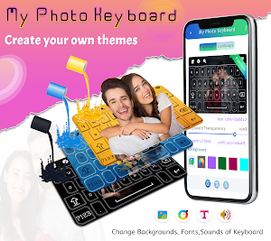 My Photo Keyboard - Fonts Screenshot 2