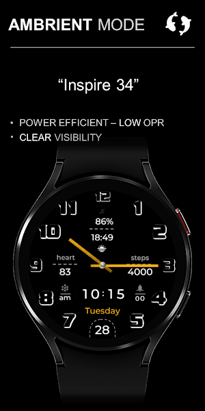 Animated Analog Watch Face 34 Screenshot 3