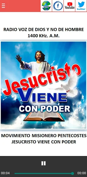 RADIO VOZ DE DIOS Screenshot 1