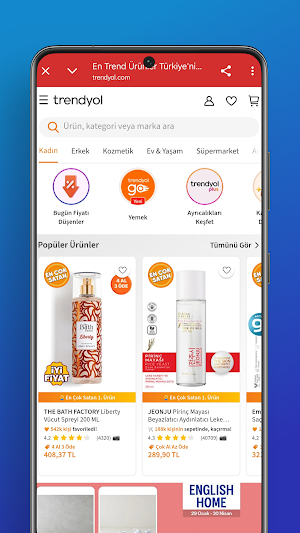 Turkey Online Shopping Store Screenshot 3