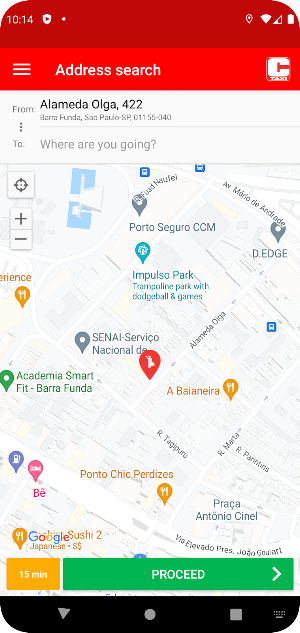 Capital Táxi Screenshot 1