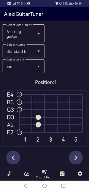 Alexi Guitar Tuner Screenshot 3