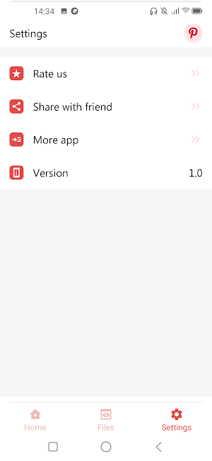 Video Downloader for Pinterest Screenshot 2
