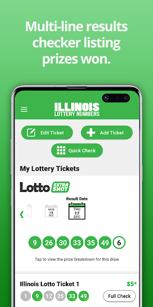 Illinois Lottery Numbers Screenshot 2