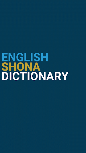 English : Shona Dictionary Screenshot 0