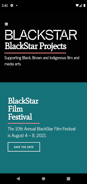 BlackStar Film Festival Screenshot 1