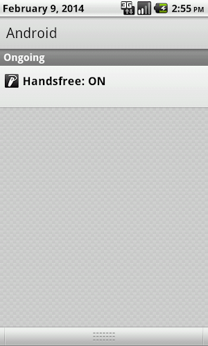 Handsfree Screenshot 1