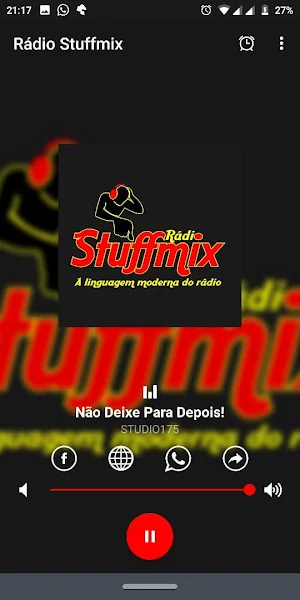 Rádio Stuffmix Screenshot 1