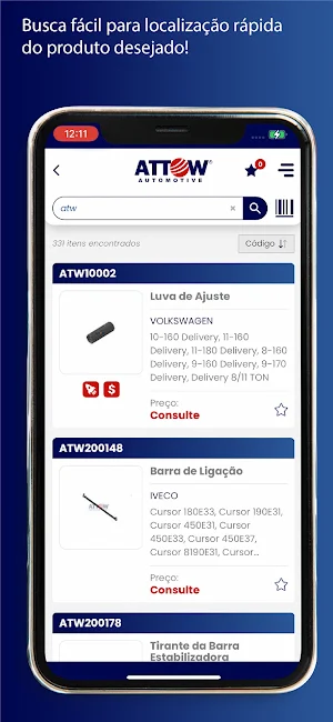 Attow Automotive - Catálogo Screenshot 2