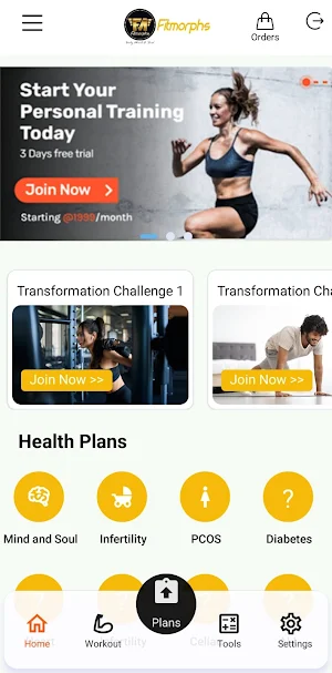 Fitmorphs: Fitness Weight Loss Screenshot 0