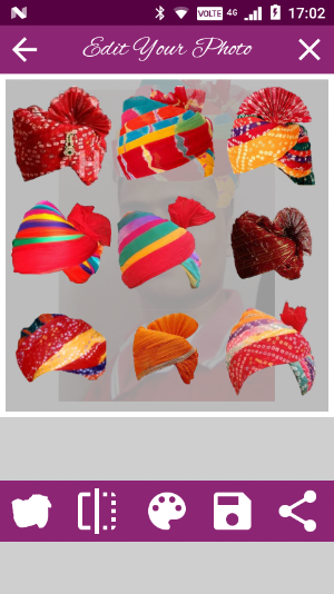 Rajasthani turban photo editor Screenshot 2