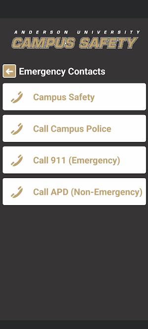 Anderson University Safety Screenshot 2