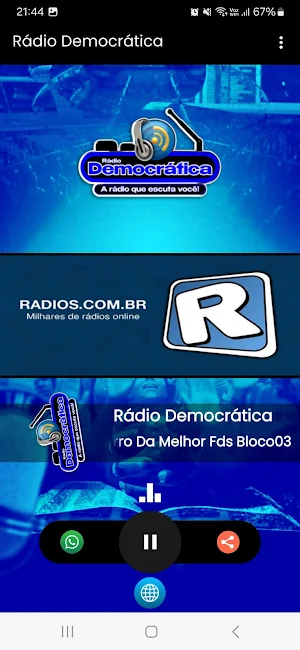 Rádio Democrática Screenshot 1