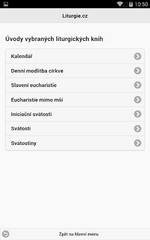 Liturgie.cz Screenshot 1