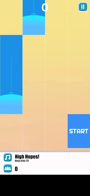 Ninja Kidz TV Music Tiles Game Screenshot 1
