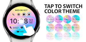 Sport Galaxy Rosy Watch Screenshot 0