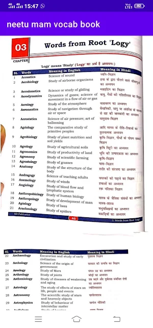 Vocabulary Book By Neetu Singh Screenshot 2