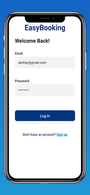 EasyBooking Hotel Booking App Screenshot 1