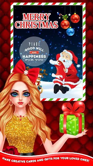 Christmas Night Celebration Girl Spa & Decor Game Screenshot 3