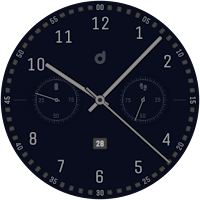 DS A004 - Analog watch face