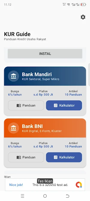 KUR Pinjaman Modal Guide Screenshot 1