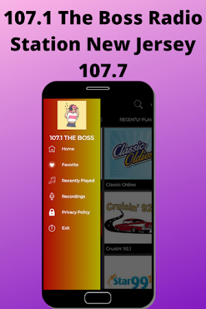 107.1 The Boss Radio Station New Jersey 107.7 Screenshot 2