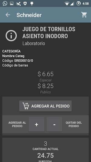 Distribuidora Schneider Screenshot 3