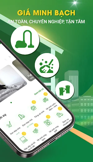 THỢ XANH - Giúp việc theo giờ Screenshot 1
