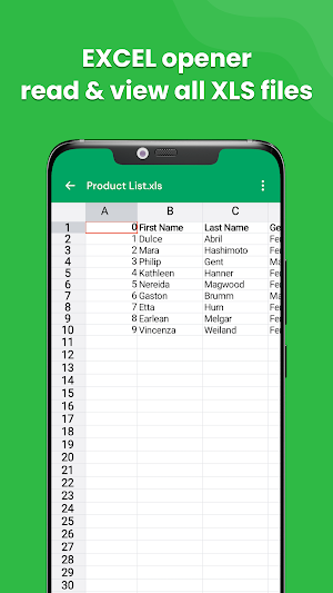 Document Reader :PDF, DOC, XLS Screenshot 2