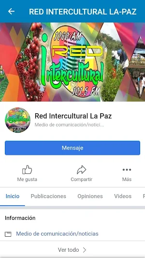 RED INTERCULTURAL LA PAZ Screenshot 2