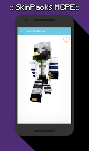 1000+ Skinpacks Naruto for Minecraft Screenshot 0
