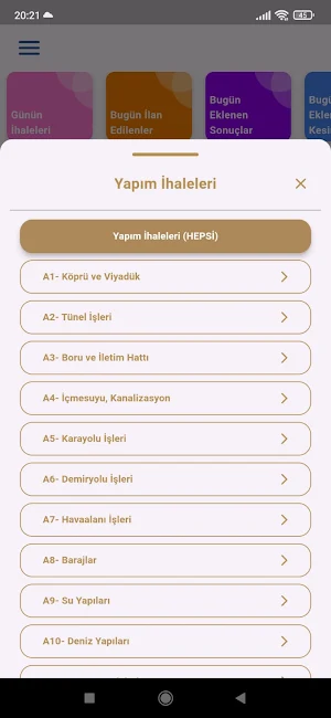 İhale Sitesi... Screenshot 1