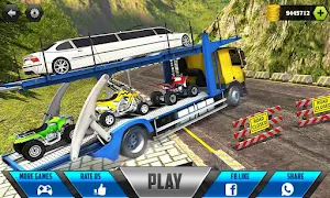 Car Transporter Cargo Truck Screenshot 0