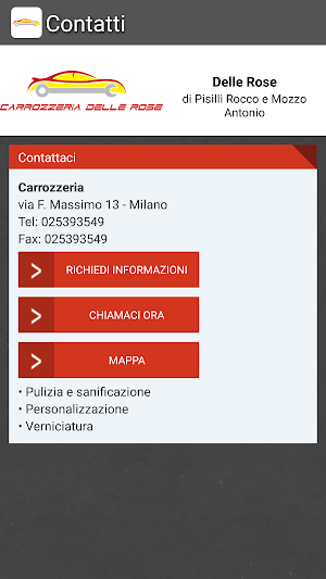 Carrozzeria Delle Rose Screenshot 2