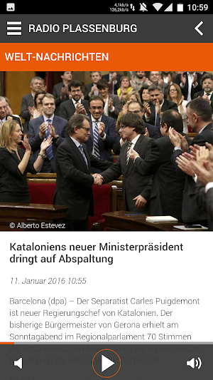 Radio Plassenburg Screenshot 3