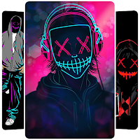 LED Mask Anime Wallpaper