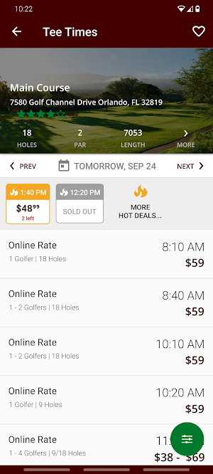 Coyote Ridge Golf Club Screenshot 0