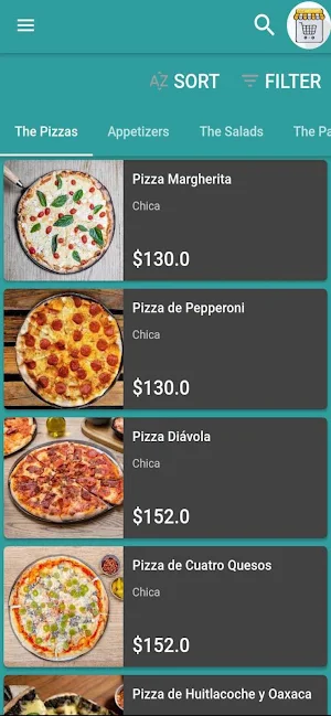 Grab Pizza Screenshot 1