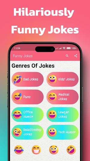 Funny Jokes app Screenshot 0