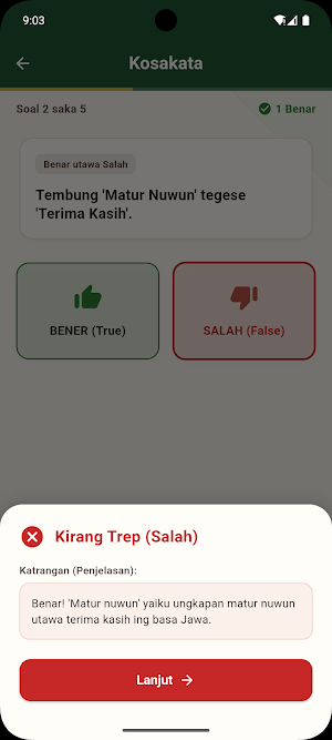 Tebak Quiz Jawa Screenshot 3