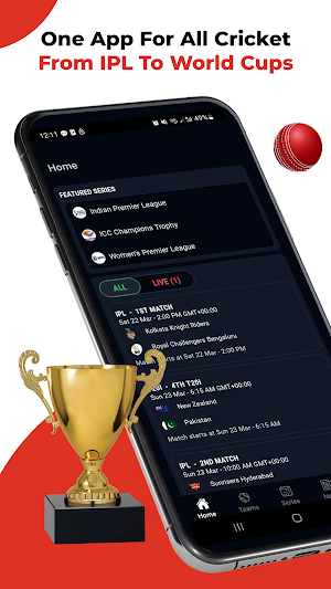 CricFanatic - Live Scores Screenshot 0