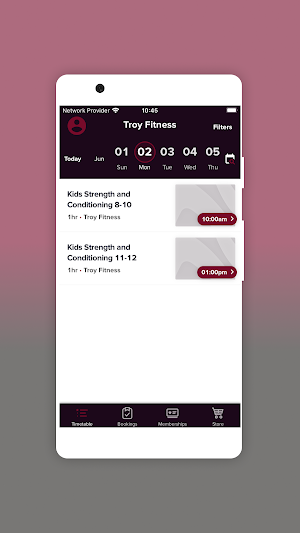 Troy Fitness Screenshot 1