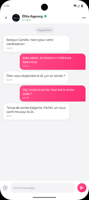 SosHotesse Screenshot 3